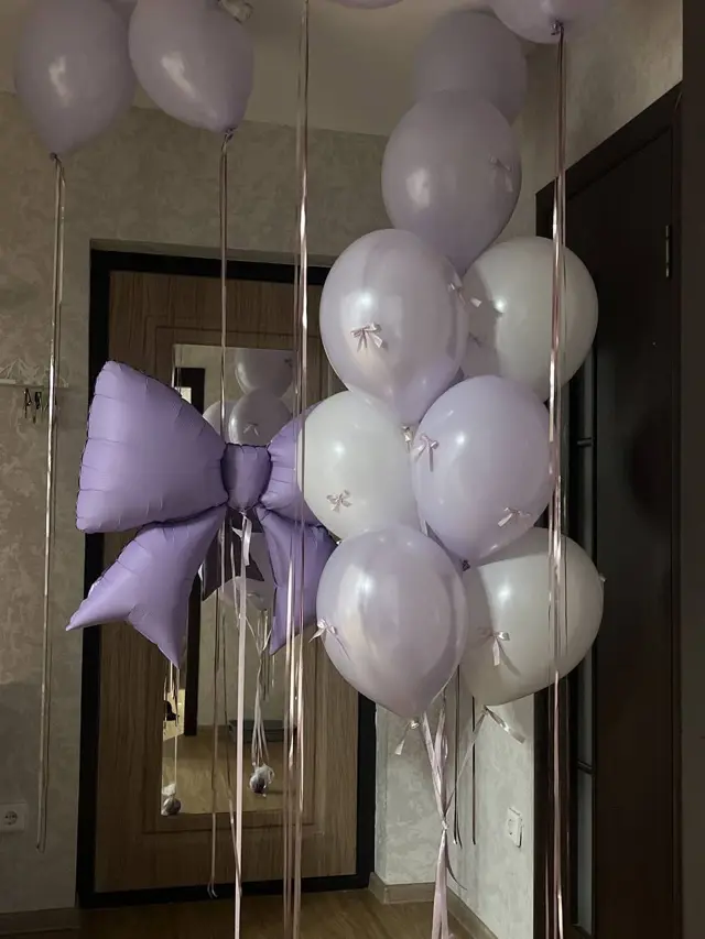 Лавандовый бант